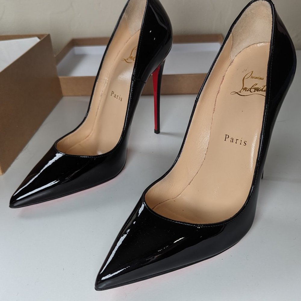 NWT Christian Louboutin So Kates -Size 37 1/2 - 120mm Pump